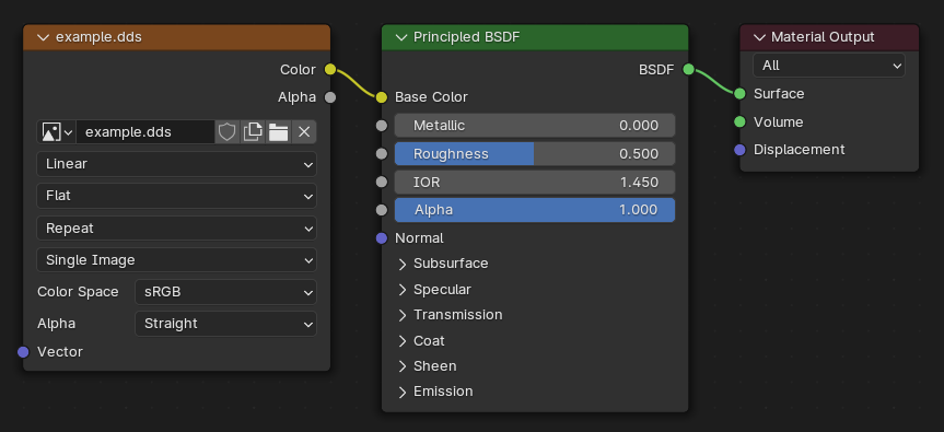 Example of Node-Based Material